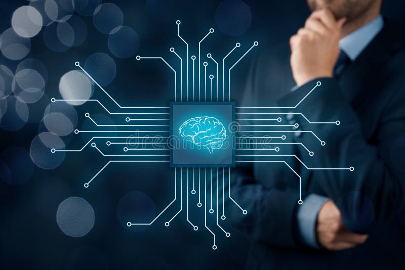 Artificial intelligence royalty free stock images