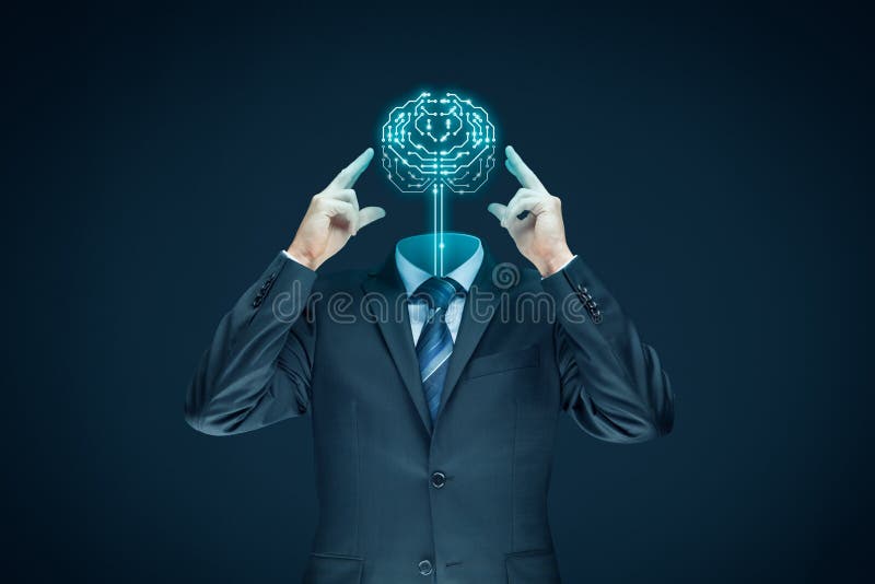 Artificial intelligence concept stock images