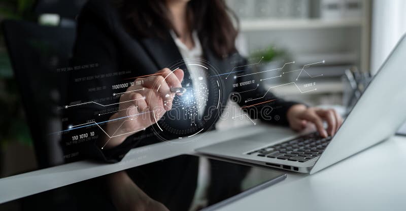 AI artificial intelligence with digital brain and connected data circuit. AI core processes data, AI core drives intelligence, enables connection, and AI core powers smart digital systems. Latch. Code assistant stock images, royalty-free photos and pictures