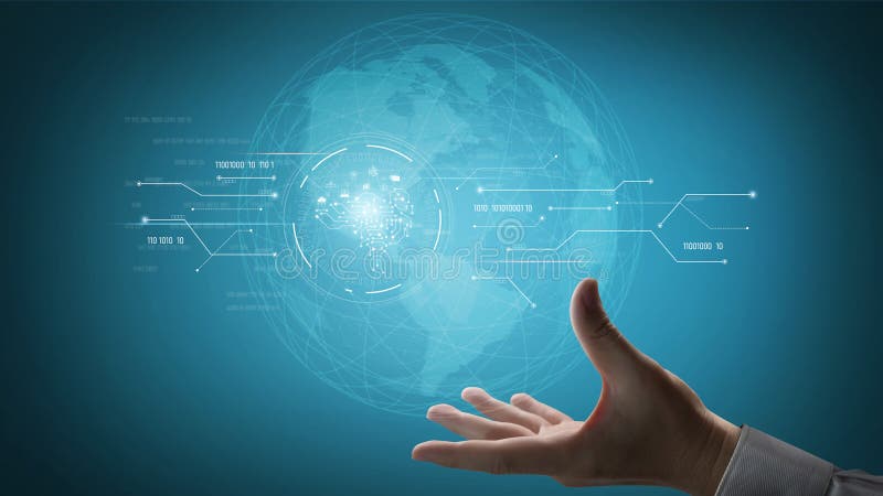 AI artificial intelligence with digital brain and connected data circuit. AI core processes data, AI core drives intelligence, enables connection, and AI core powers smart digital systems. Vouch. Code assistant stock images, royalty-free photos and pictures