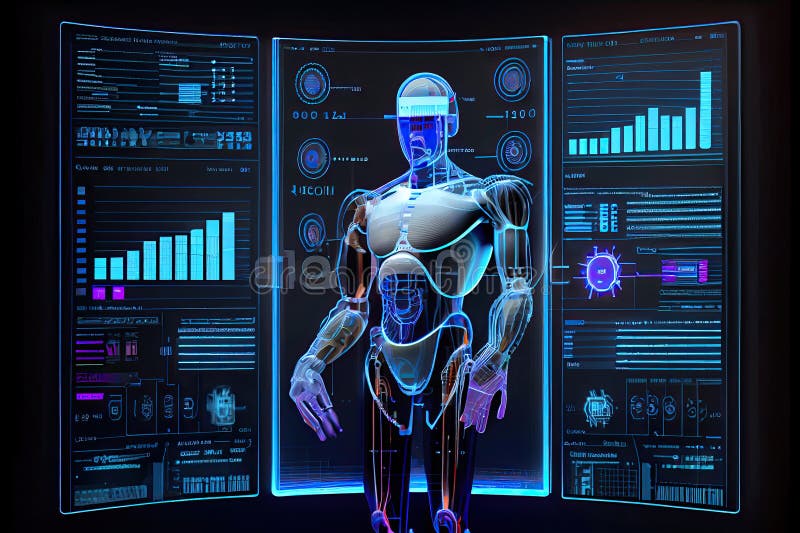Artificial Intelligence Facial Recognition, Created by a Neural Network ... Circuit Diagram