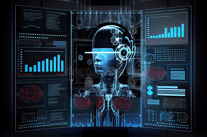 Artificial Intelligence Facial Recognition, Created by a Neural Network ... Circuit Diagram