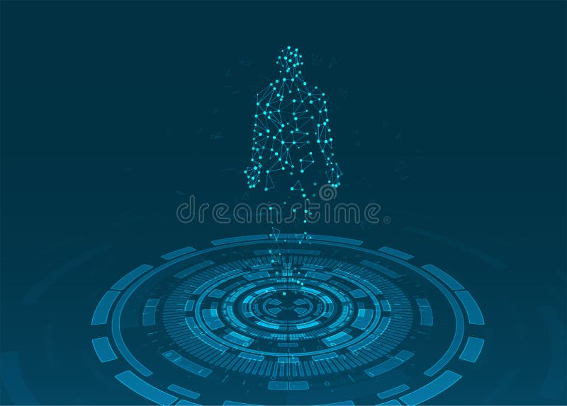 Artificial Intelligence illustration stock illustration