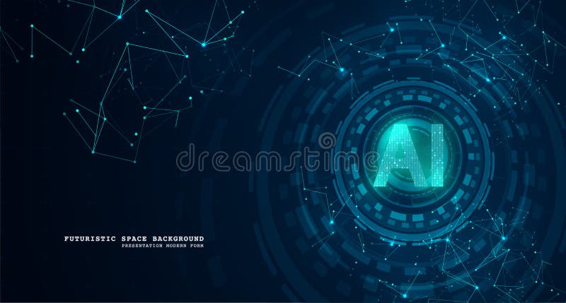 Artificial Intelligence illustration stock illustration