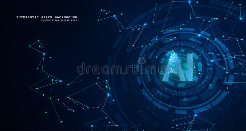 Artificial Intelligence illustration stock illustration