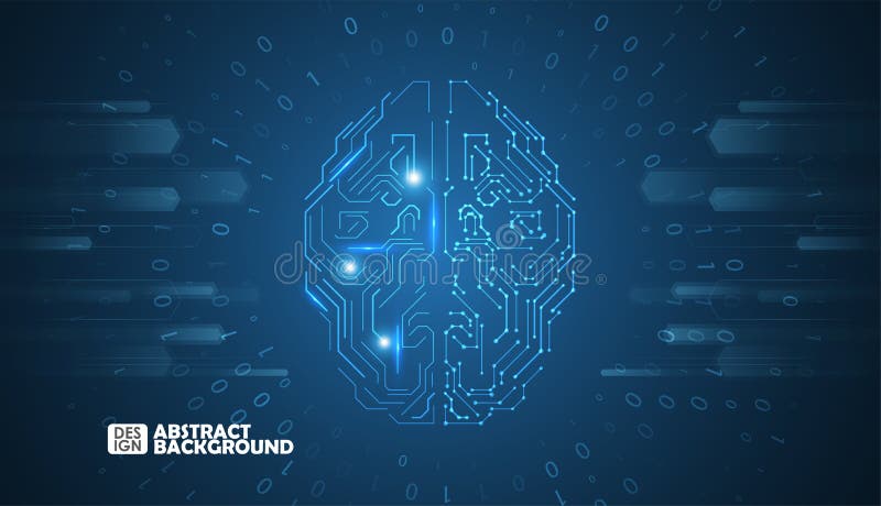 Artificial Intelligence illustration stock illustration