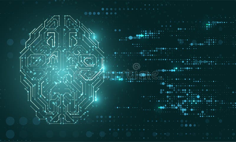 Artificial Intelligence illustration stock illustration