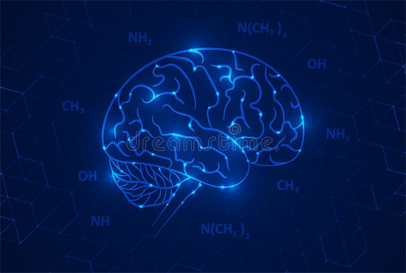 Artificial Intelligence illustration royalty free illustration