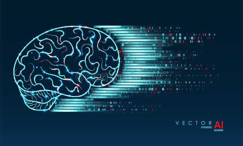 Artificial Intelligence illustration vector illustration