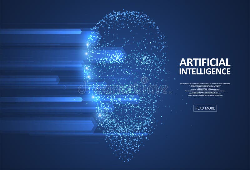 Artificial Intelligence illustration stock illustration