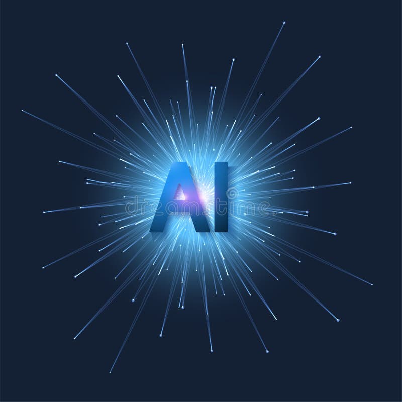 Artificial Intelligence illustration vector illustration