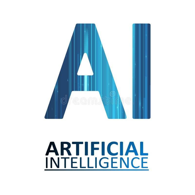 Artificial intelligence illustration vector illustration