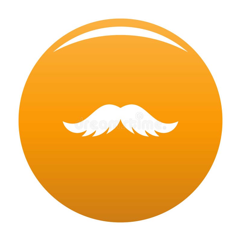 Orange Mustache Stock Illustrations – 3,094 Orange Mustache Stock ...