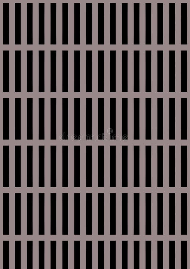 Artificial perforated metal plate vector illustration