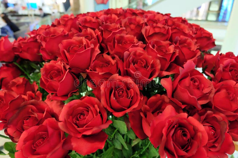 Artificial Red Roses Bouquet Stock Photo Image of holiday, bouquet