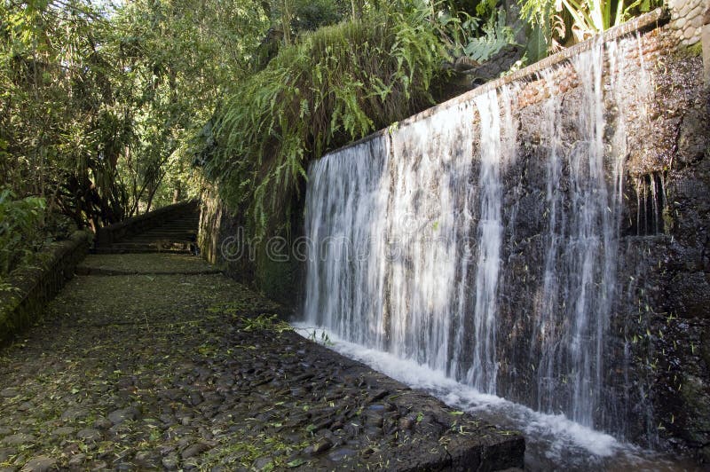 Artificial waterfall, Mexico