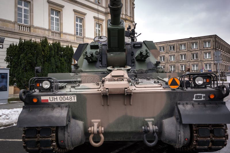 Obusier automoteur Krab de 155 mm photographie stock libre de droits