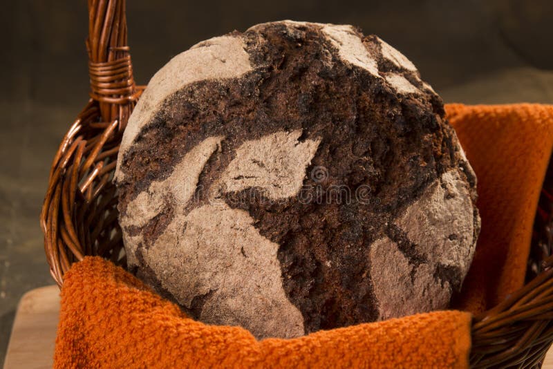 Artisan Bread Rye stock photo. Image of dough, cutting 47973352