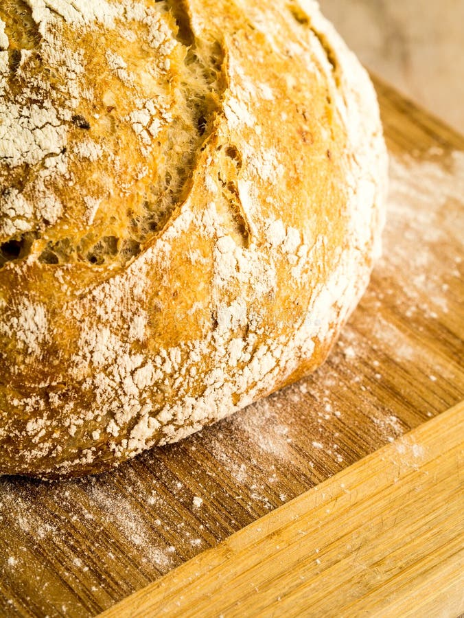 Loaf of fresh baked bread stock photo. Image of food 30022484
