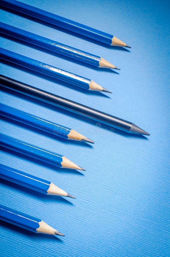 Beautiful close up of graphite pencils for drawing on paper and creating  something amazing Stock Photo - Alamy