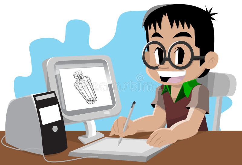Artista joven libre illustration Artista joven libre illustration