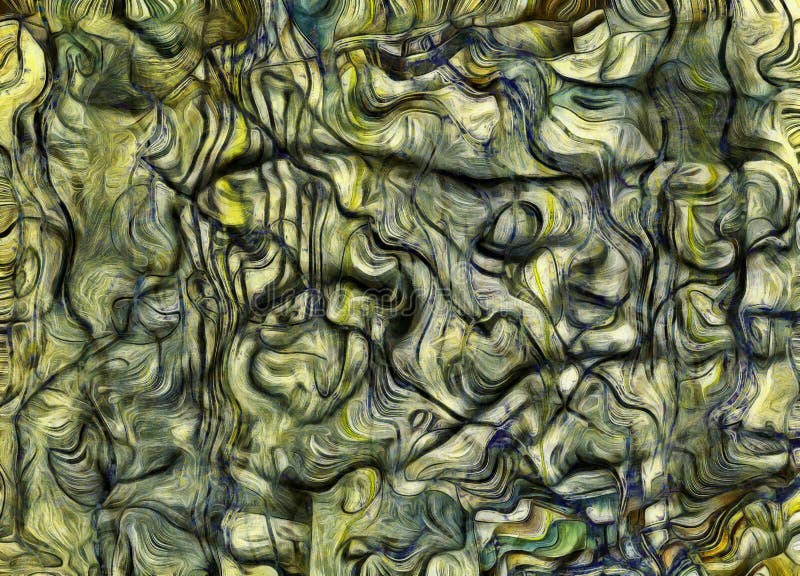 Artistic Abstract stock illustration