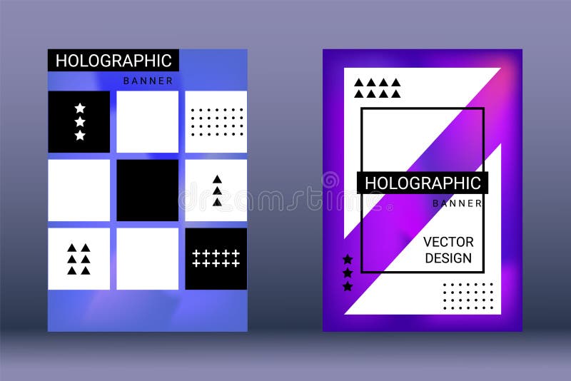Artistic covers design. Creative fluid colors backgrounds. royalty free illustration