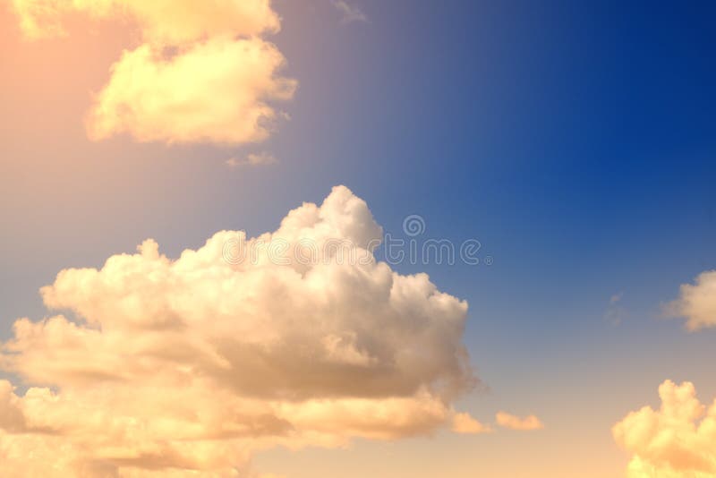 Artistic soft cloud and sky with pastel gradient color filter stock photo Artistic soft cloud and sky with pastel gradient color filter stock photo