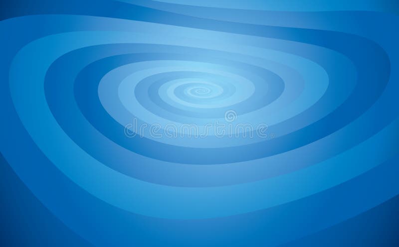 Artistic Spiral Shape. Vector Drawing Stock Vector - Illustration of ...