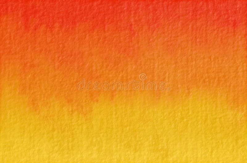 Orange Yellow Ombre Watercolor Background with Paper Texture Stock  Illustration - Illustration of watercolor, design: 160421195