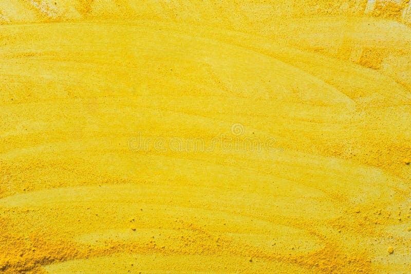 Artistic Yellow Pastel on Paper Background Texture Stock Image Image