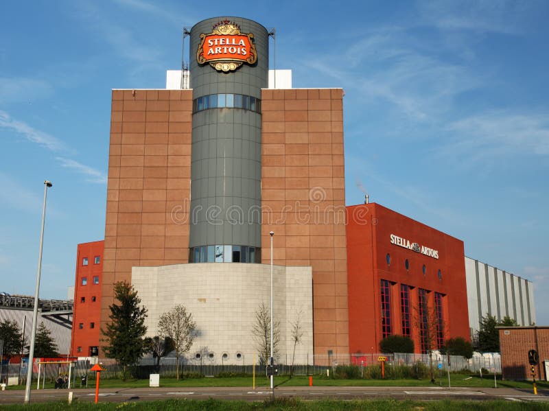 Headquarters of the Inbev brewery company in the city of Leuven (Louvain) in Belgium, home of the Stella Artois beer brand. Headquarters of the Inbev brewery company in the city of Leuven (Louvain) in Belgium, home of the Stella Artois beer brand.