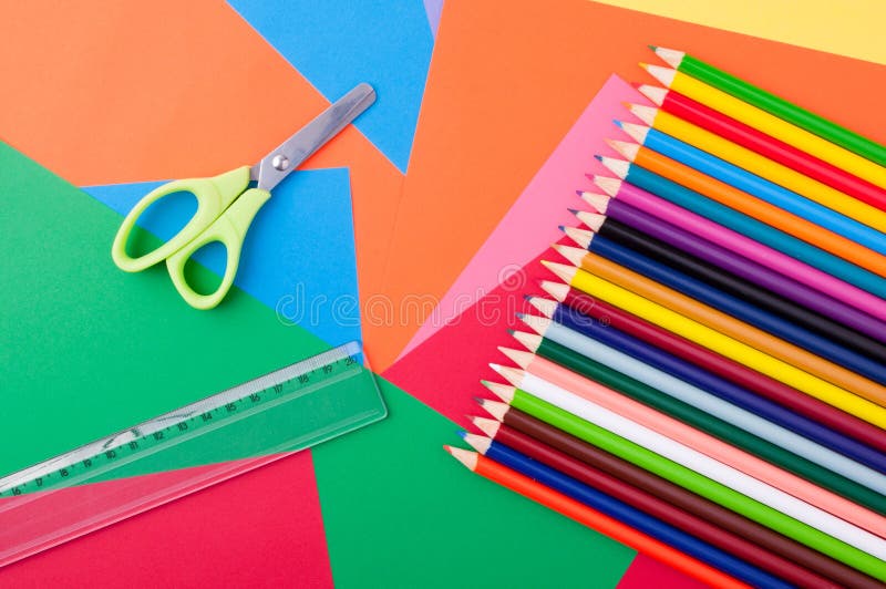 Arts and Crafts Supplies stock image. Image of equipment - 20732055