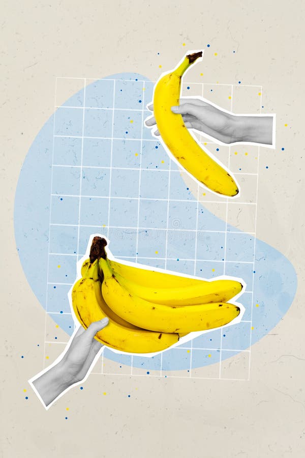 https://thumbs.dreamstime.com/b/artwork-collage-photo-hand-creative-concept-hold-yellow-fresh-natural-banana-eat-healthy-food-bunch-exotic-fruit-isolated-268113885.jpg