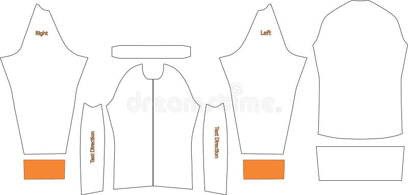 long sleeve sublimation template