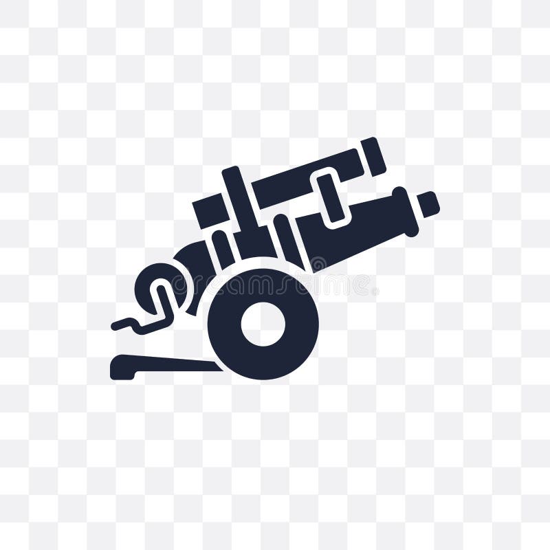 artyleryjska przejrzysta ikona artyleryjski symbolu projekt od wojska co ilustracja wektor artyleryjska przejrzysta ikona artyleryjski symbolu projekt od wojska co ilustracja wektor