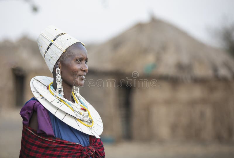 Arusha Tanzania 7Th September 2019 Beautiful Maasai Women Traditional  Clothing – Stock Editorial Photo © katiekk #309699016