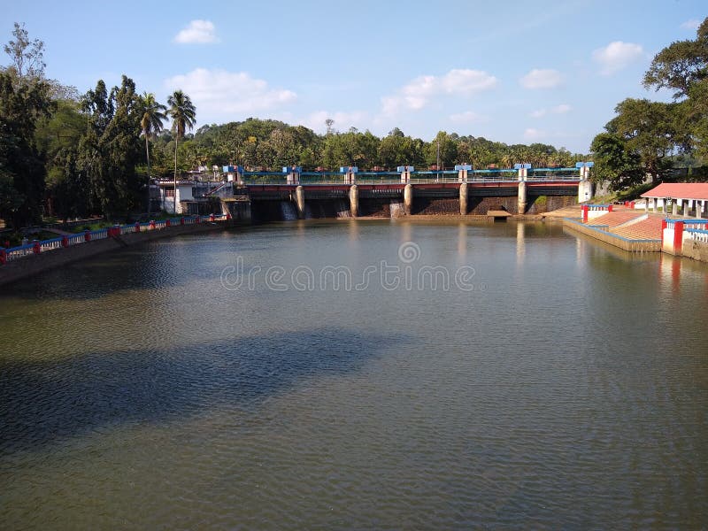 Aruvikkara Dam Shutter, Karamana River, Thiruvananthapuram, Kerala