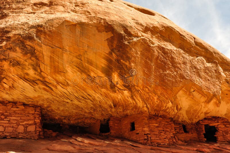 Houses on fire trail, Utah, USA. Houses on fire trail, Utah, USA.