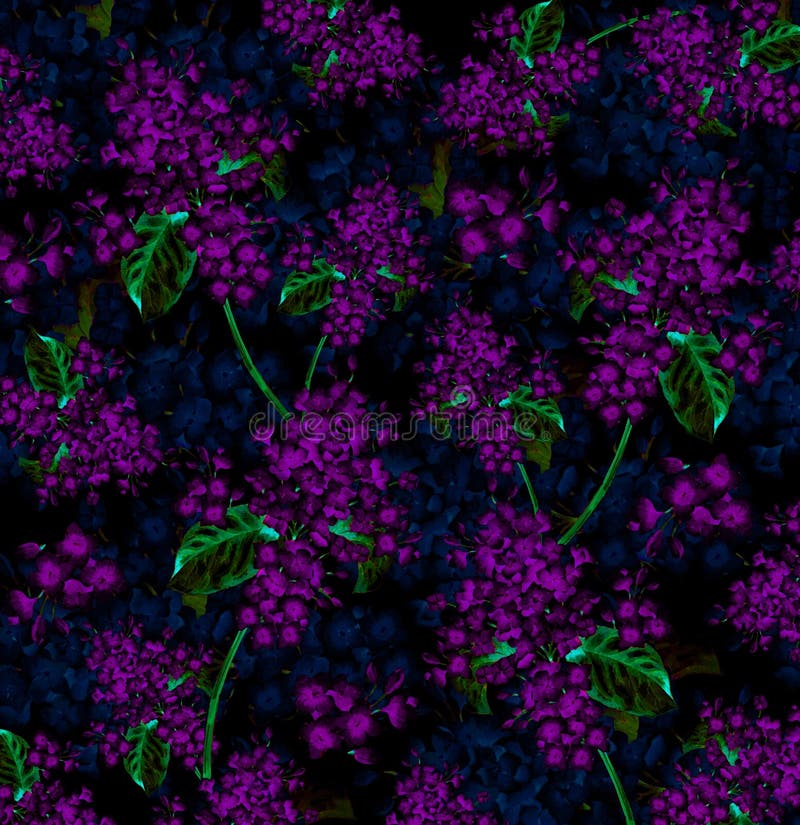 As folhas decorativas ricas e as flores dos tons profundos da joia molham o teste padrão sem emenda colorido do fundo da folha da ilustração stock As folhas decorativas ricas e as flores dos tons profundos da joia molham o teste padrão sem emenda colorido do fundo da folha da ilustração stock