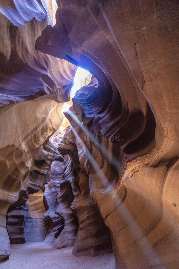 As gargantas do antílope, mais baixa garganta foto de stock royalty free