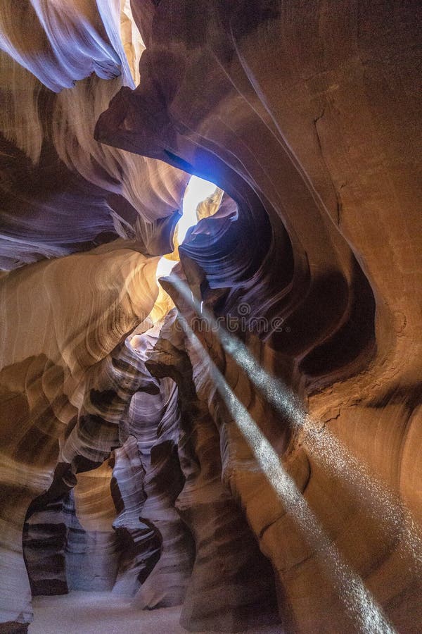 As gargantas do antílope, mais baixa garganta imagem de stock royalty free