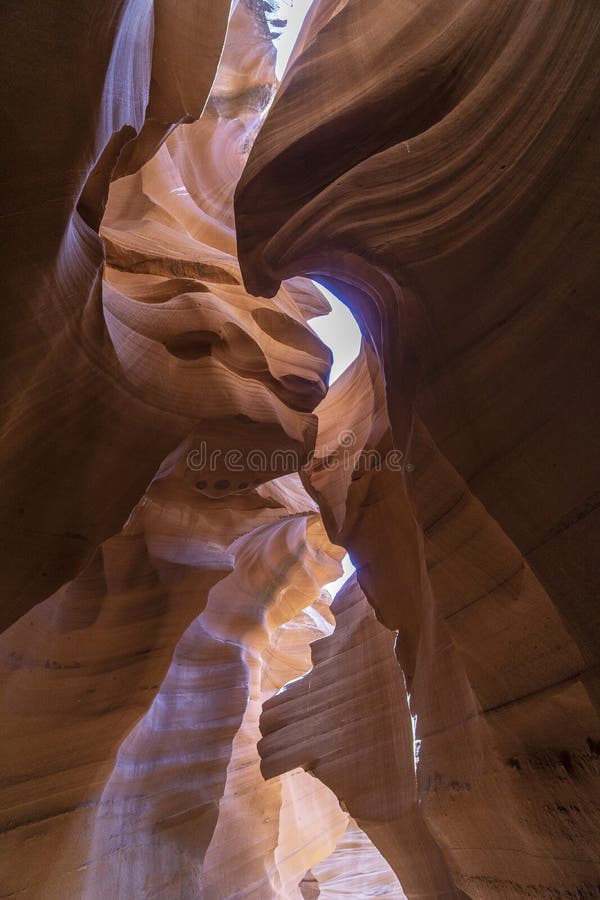 As gargantas do antílope, mais baixa garganta imagem de stock royalty free