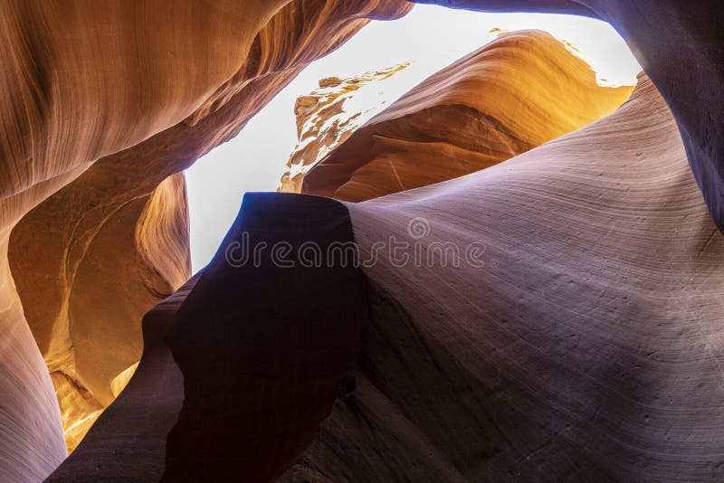 As gargantas do antílope, mais baixa garganta fotos de stock royalty free