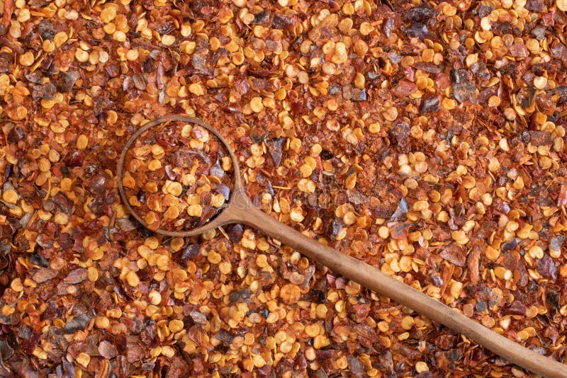 CRUSHED CHILLI: SOME LIKE IT HOTTER 03 royalty free stock images CRUSHED CHILLI: SOME LIKE IT HOTTER 03 royalty free stock images