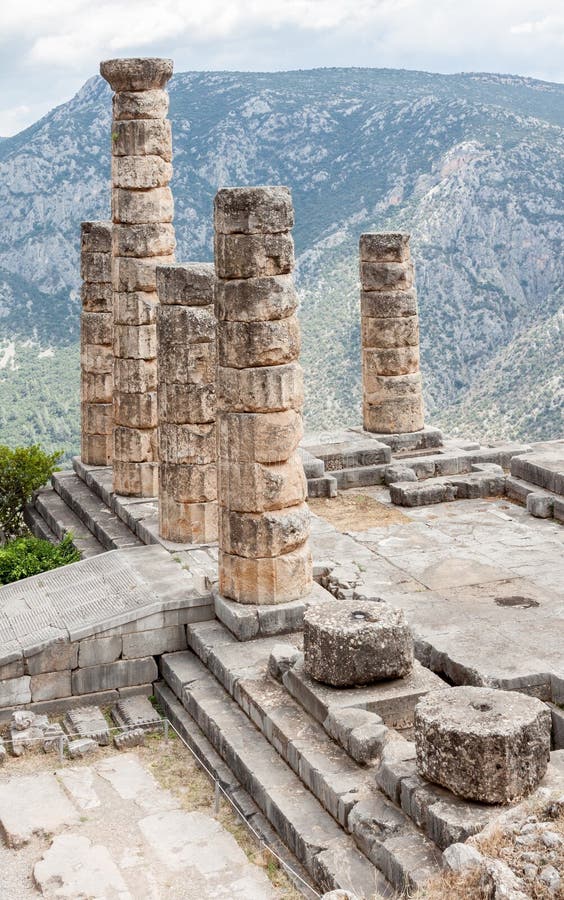 Templo de Apollo em Delphi