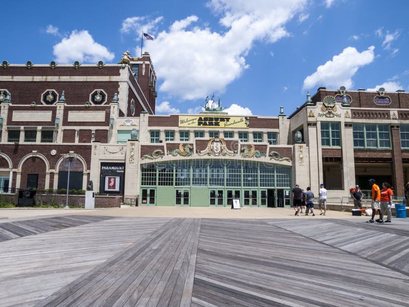 Asbury Park editorial image. Image of atlantic, hall 187785080