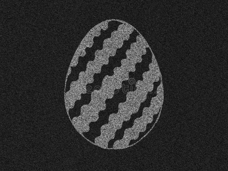 Asfalte el fondo con el huevo de Pascua pintado imagenes de archivo Asfalte el fondo con el huevo de Pascua pintado imagenes de archivo