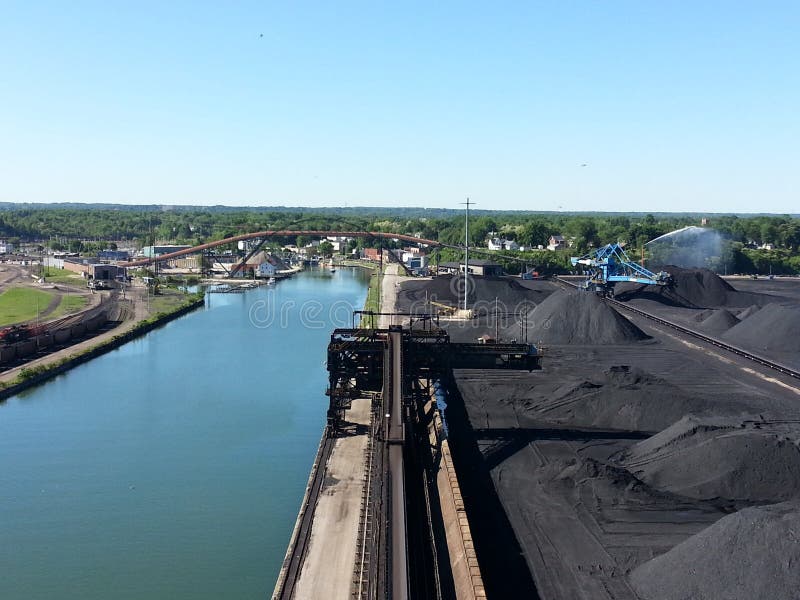 Ashtabula Ohio Coal Dock Stock Photos Free & RoyaltyFree Stock