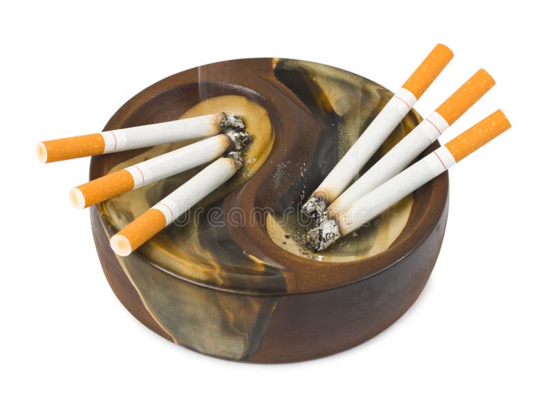Ashtray and cigarette stock photo. Image of habit, healthcare 11125016